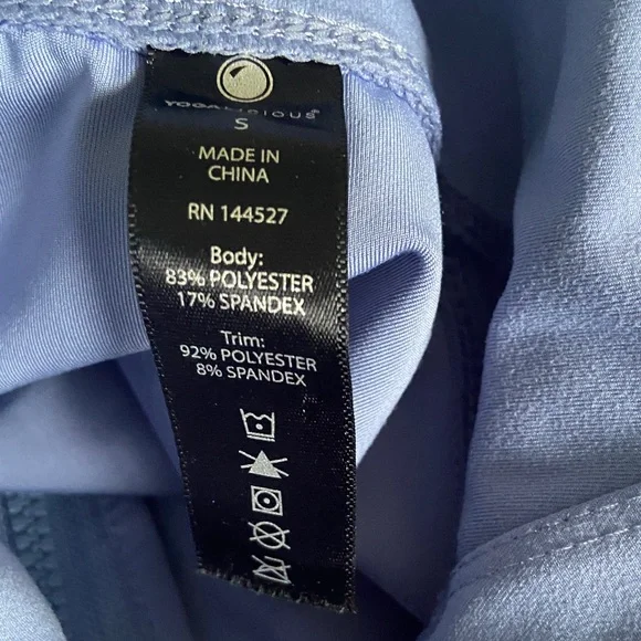 Yogalicious Lavendar Full Zip Jacket Size Small - Picture 3 of 3